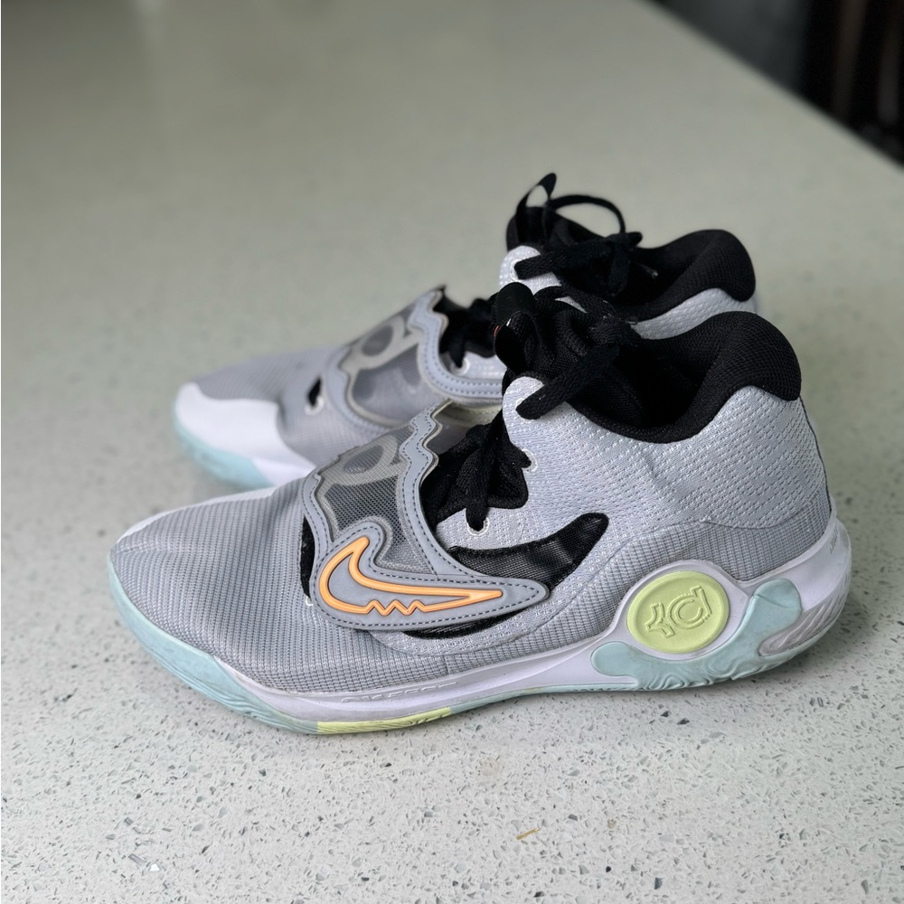 Nike KD Trey 5 X Grey White Volt Mens Size 12